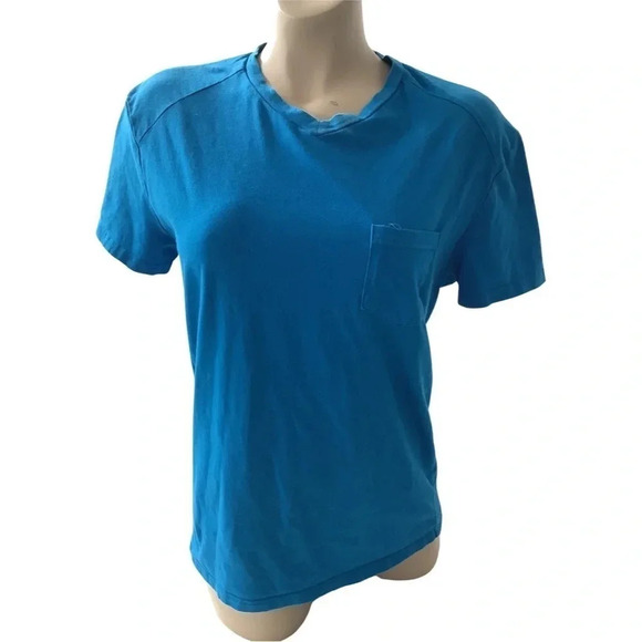 Nick Danger Medium V-Neck Teal T-Shirt (Preowned) - Picture 1 of 5